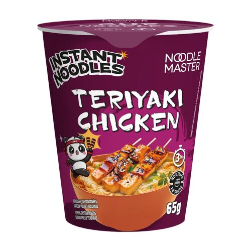 Noodle Master Nouilles Instantanées Saveur Poulet Teriyaki En Cup - 65 G