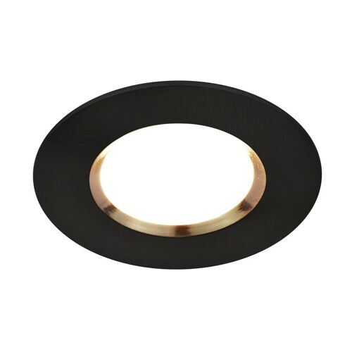 Nordlux Dorado Smart Spot Encastré Avec Led Intégrée Et Variation De Température De 2200-6500k En Plastique Noir Ip65