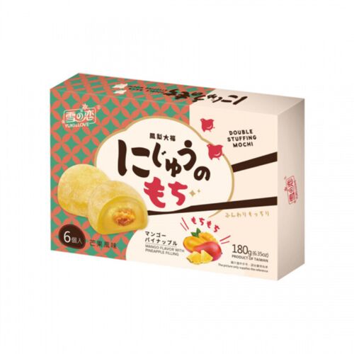 Yuki & Love Mochis Saveur Ananas Et Mangue - 180 G