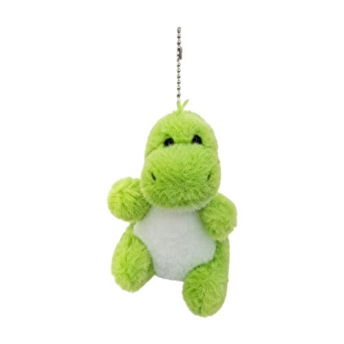 Porte-clés en peluche dinosaure mignon 10 cm