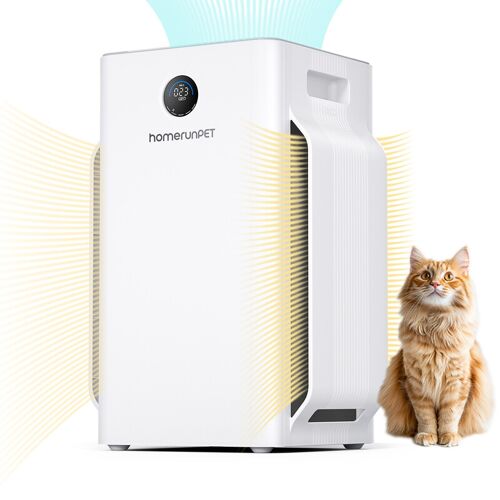 homerunPET D1 Purificateur d¿air silencieux avec circuit d¿écoulement d¿air