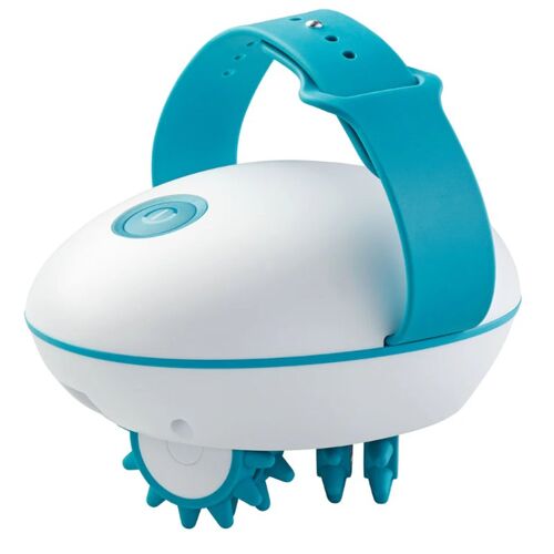 Beurer Appareil De Massage Anti-Cellulite Cm 51, Rouleau De Massage Électrique Avec 2 Niveaux D¿Intensité Et Poignée Réglable, Blanc/Bleu