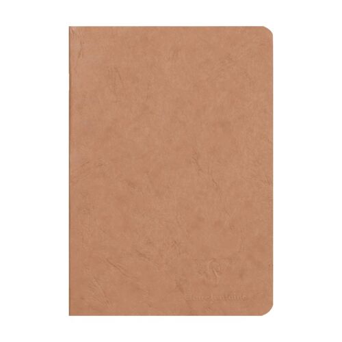 Clairefontaine Nomaddict (Age Bag) Carnet Piqué 14,8x21cm 96p Ligné Tabac