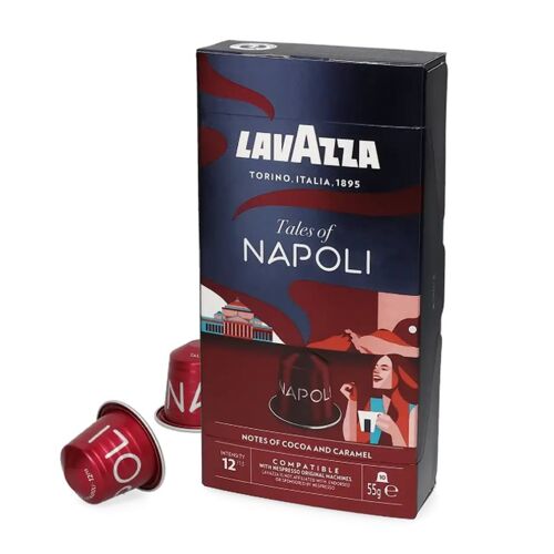 Lavazza Capsules Compatibles Nespresso Tales Of Napoli 10 Capsules