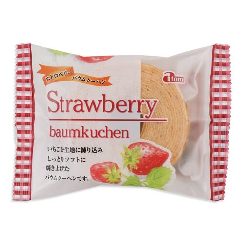 Gâteau Baumkuchen À La Fraise 80 G