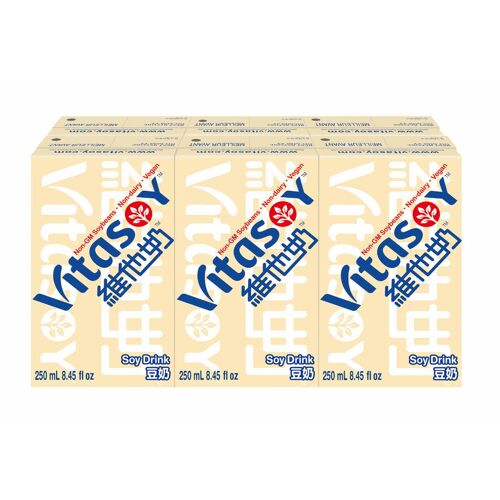 Vitasoy Briques De Lait De Soja Nature - 6 X 250 Ml