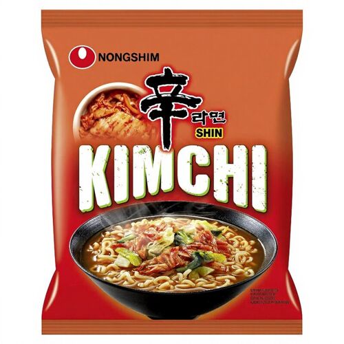 Nongshim Soupe Instantanée De Nouilles Saveur Kimchi - 20 X 120 G