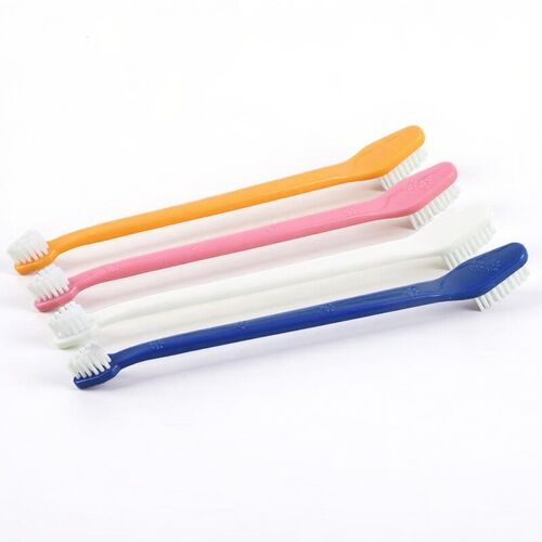 Meowmagic Brosse À Dents Double Tête Pour Animaux