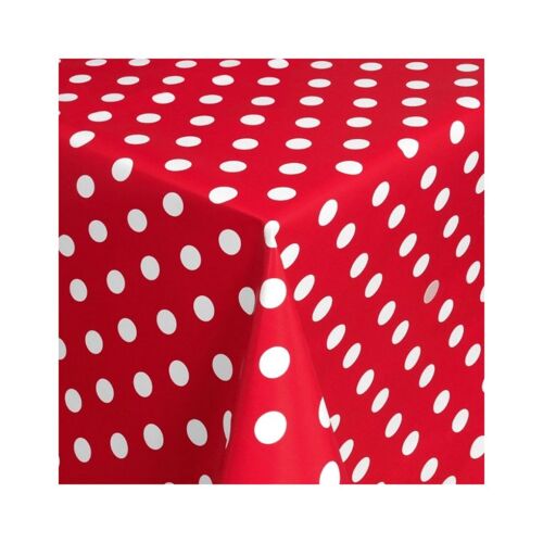 Norftufting Bonbon Rouge Nappe En Toile Cirée Rectangulaire - 140 X 200 Cm