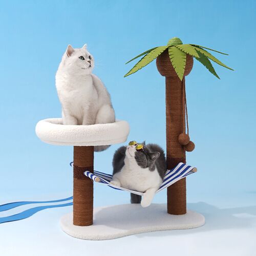Zeze Arbre À Chat Avec Hamac En Forme De Cocotier