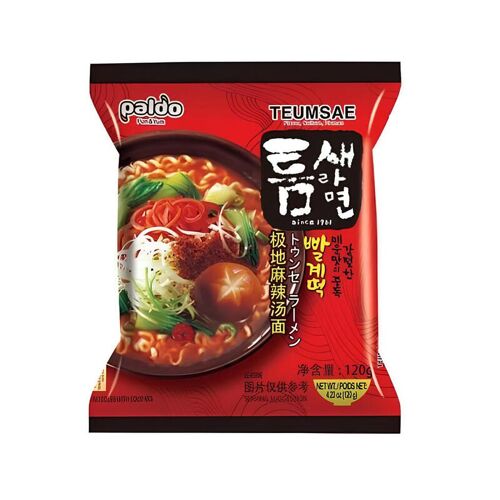 Paldo Soupe De Nouilles Instantanées Épicées - 120 G