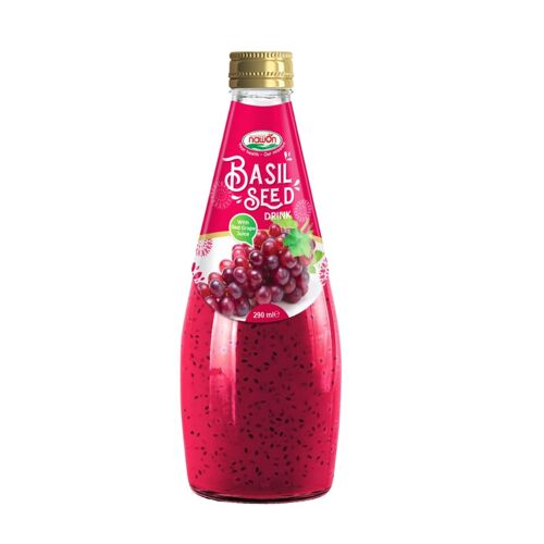 Nawon Boisson Raisin Avec Graine De Basilic 290ml