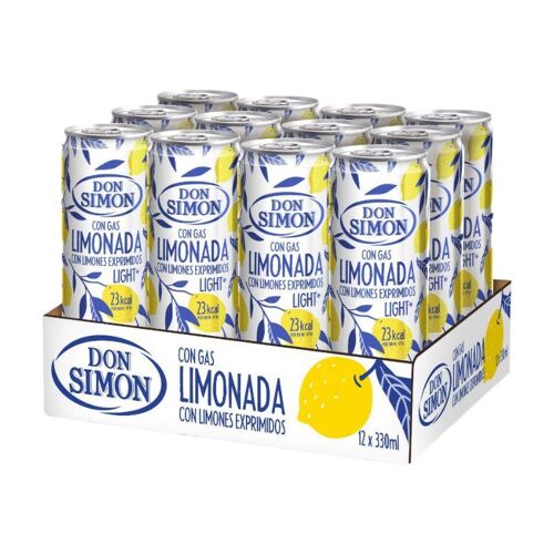Don Simon Light Citronnade Pétillante - 12 X 33 Cl