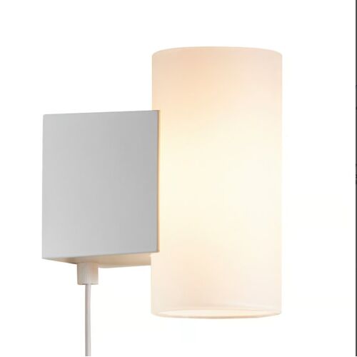 Applique Murale Mona - Led Intégrée Métal Et Verre Blanc - Blanc Chaud 2700k Ip20 - Nordlux, Intérieur