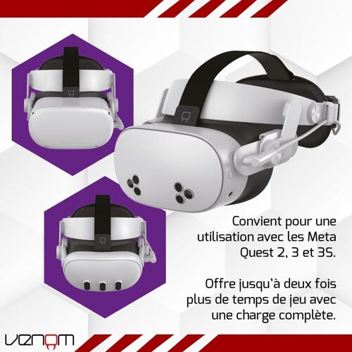 Venom HEAD STRAP WITH POWER BANK