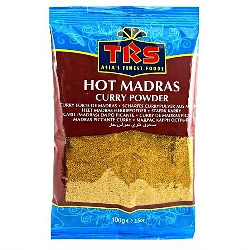 Trs Poudre De Curry Madras Fort - 100 G