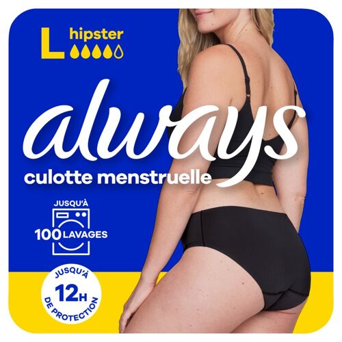 Always Culotte Menstruelle Hipster - Taille L - 1 Unité 