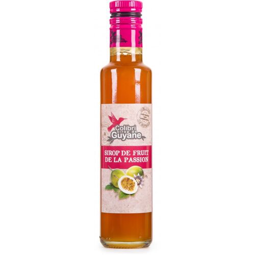 Délices De Guyane Sirop Saveur Fruit De La Passion - 25 Cl