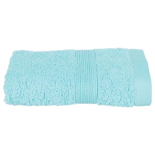 Atmosphera Serviette Pour Les Mains Turquoise - 30 X 50 Cm