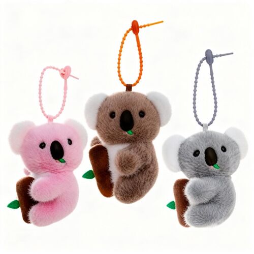 Porte-clés en peluche Koala 11 cm (Modèle aléatoire)
