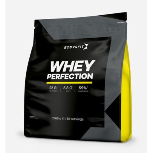 Body&fit Whey Perfection Shake Protéiné Saveur Vanille - 2,26 Kg 