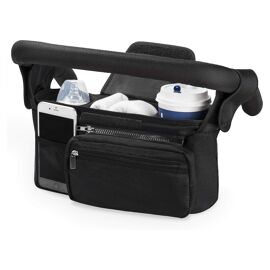Momcozy Organisateur Universel De Poussette Avec Bandoulière Réglable - Noir