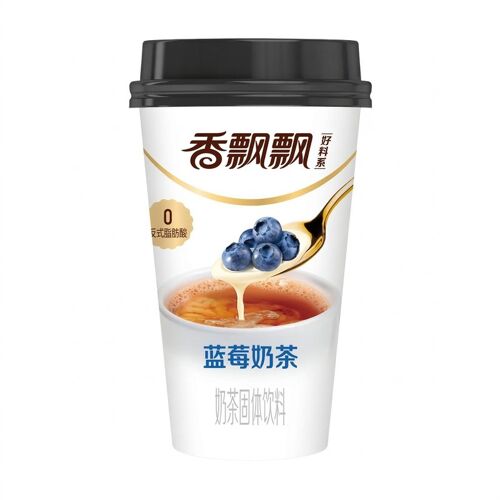 Xiang Piao Piao Thé Au Lait Saveur Myrtille - 80 G