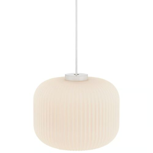 Suspension Milford 30 Verre Opale Ip20 E27 - Nordlux, Intérieur