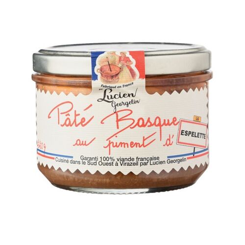Lucien Georgelin Pâté Basque Au Piment D'espelette - 220 G