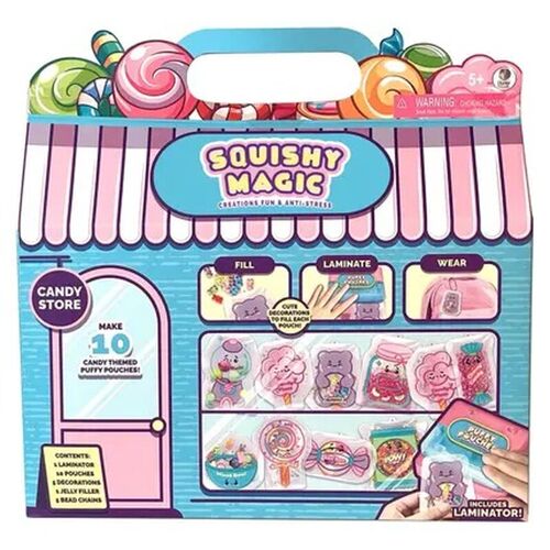 Wt&t Squishy Magic Coffret Création Portes-Clés Avec Machine