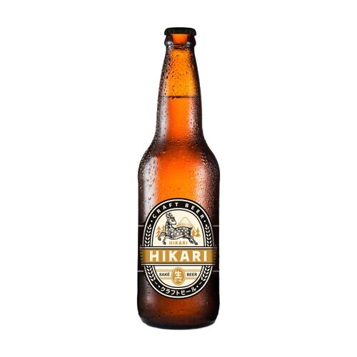 Hikari Saké Bière Artisanale Blonde Infusée Au Saké - 33 Cl