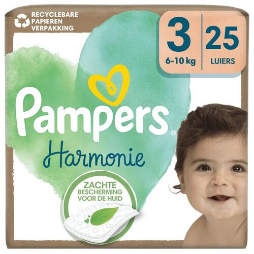 Pampers Harmonie, Taille 3, 25 Couches