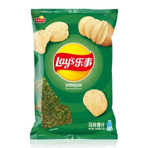 Lay¿S Chips De Pommes De Terre Saveur Nori Grillé Avec Aspartame - 70 G
