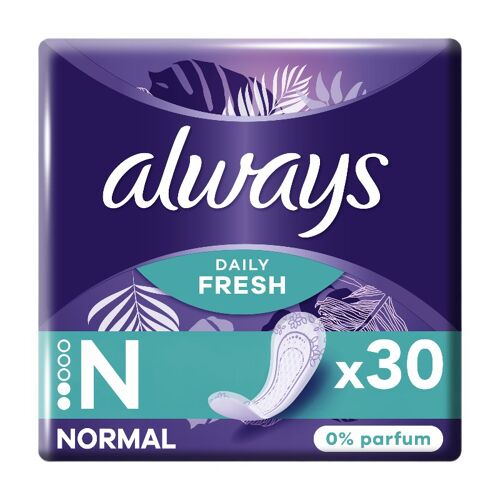 Always Fresh & Protect - Protège-Slips Normal - 30 Unités 