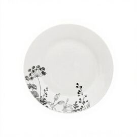 Secret De Gourmet Service De Table 18 Pièces À Motif Floral - Blanc