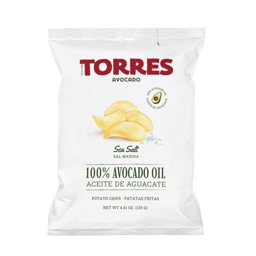Torres Chips À L'huile D'avocat Et Au Sel - 125 G