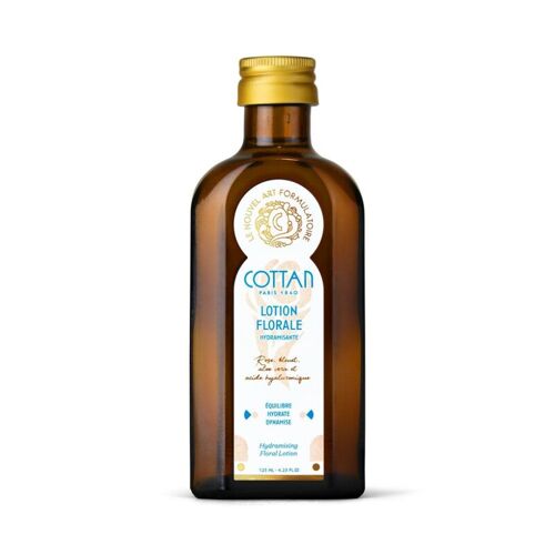 Lotion Florale Hydratante - 125ml - Soin Naturel 