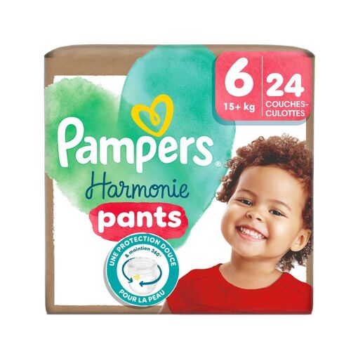 Pampers Harmonie Pants Couches-Culottes Taille 6 - 24 Pièces