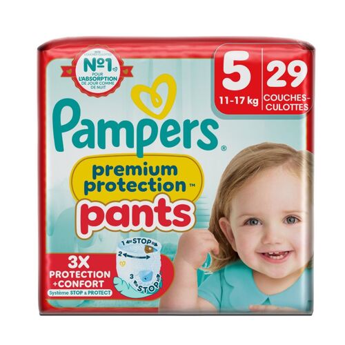 Pampers Premium Protection Pants Couches-Culottes Taille 5 - 29 Pièces