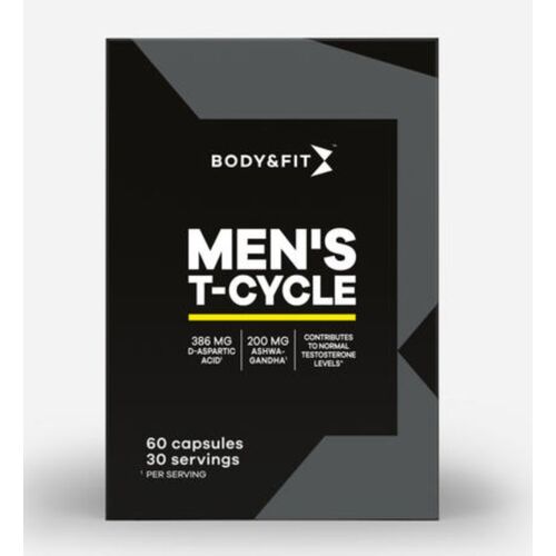 Body&fit Men's T-Cycle Complément Alimentaire - 60 Gélules 