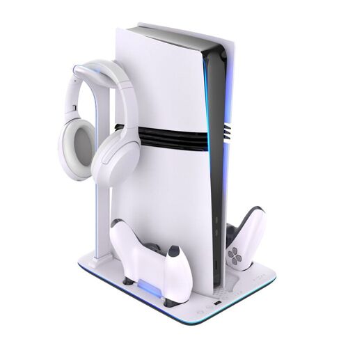 FIXED Station d'accueil pour PlayStation 5 (Pro/Slim), noir et blanc