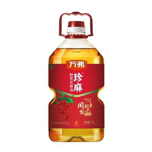 Wanfu Huile De Poivre Du Sichuan Avec Extraction À Froid - 5 L