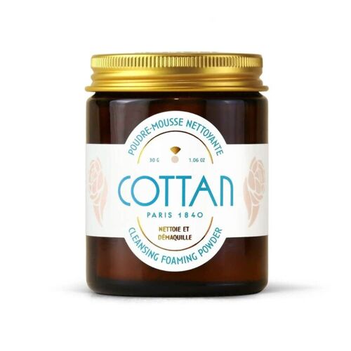 Cottan Poudre-Mousse Nettoyante - 30 G 