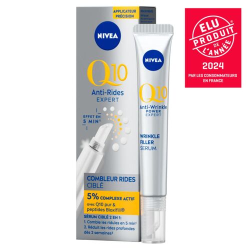 Nivea Q10 Crème Anti¿Rides Expert Visage Combleur Rides 15ml 