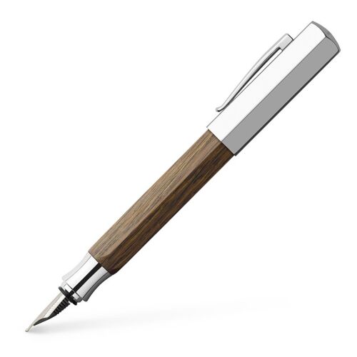 Faber-Castell Stylo-Plume Ondoro Chêne Fumé