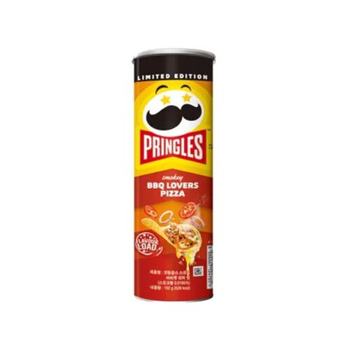 Pringles Chips Saveur Pizza Bbq - 102 G