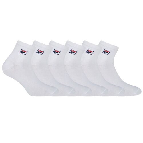 Fila Fi/Am/Lowx6 Lot De 6 Paires De Chaussettes Homme Blanc - 39/42