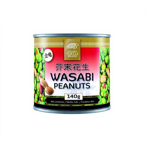 Golden Turtle Cacahuètes Enrobées De Wasabi - 140 G