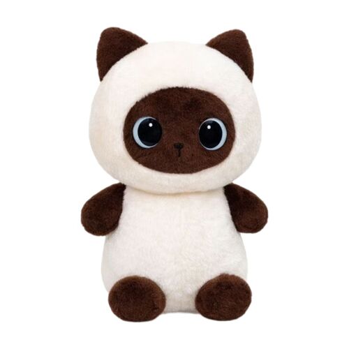 Jouet en peluche chat siamais 22 cm 81941