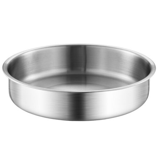 Maxcook Plat Profond En En Acier Inoxydable 304 - Ø 20 Cm